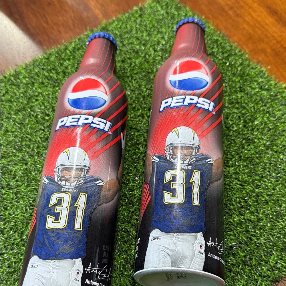 Pepsi Limited Edition Bottles San Diego Chargers